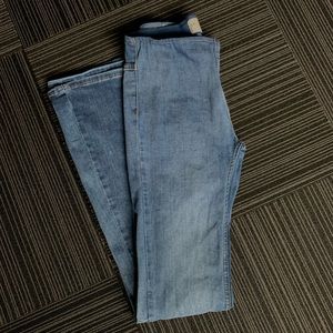 FREE PEOPLE FLARE DENIM JEANS